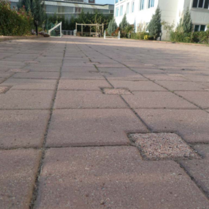 Kırmızı Kare L Taşı