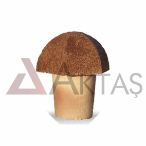 Kırmızı Mozaikli Taş Mantar