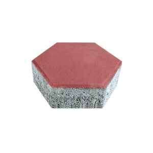 Kırmızı Sekizgen Parke Taşı 24x24x6-8 cm (m² Fiyatı)