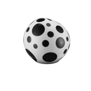 Kütahya Porselen Modern Dekoratıf Objeler(g)12cm.Puantıyelı Vazo Dekor 109221