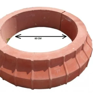 Ağaç Dibi Çizgili Bordür (60 cm)