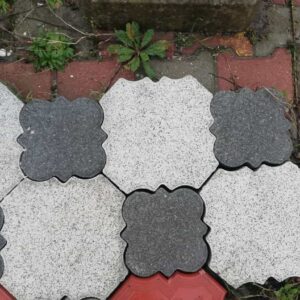 Kumlamalı Beton Parke Papatya modeli