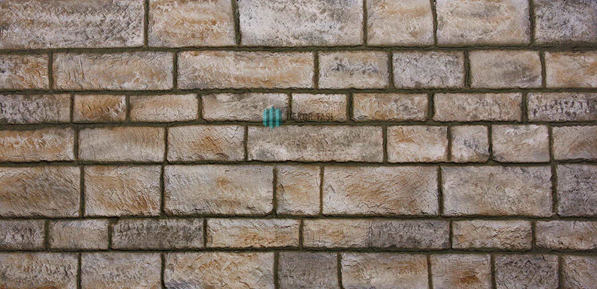 Refik Modeli Bakü Kerpici Fiber Duvar Paneli