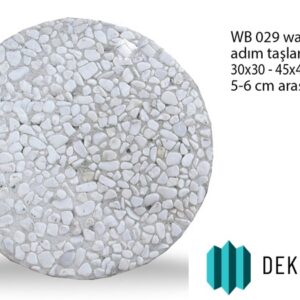Tuyo Wash Beton Karo Adım Taşı - Dekor Taşı
