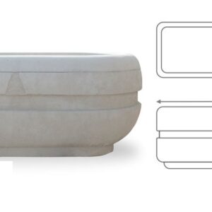 Ümraniye Beton Saksı - Dekor Taşı