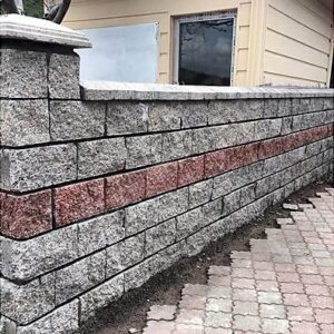 KIRMA BLOK DUVAR TAŞI Kırmızı