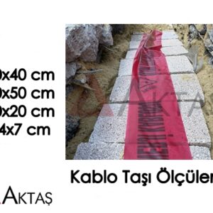 Kablo Taşı Ölçüleri