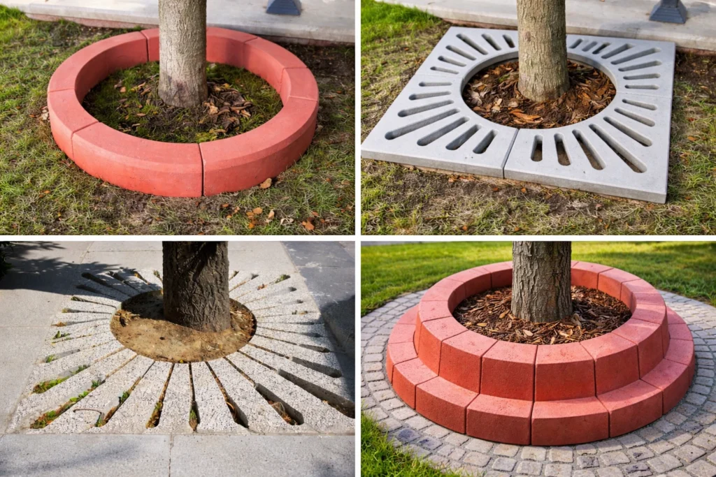 Ağaç Dibi Bordür ve Izgara Uygulamaları