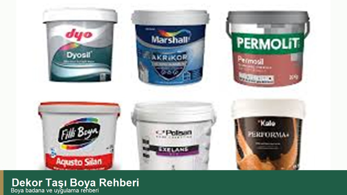 İç cephe boya markaları karşılaştırma görseli