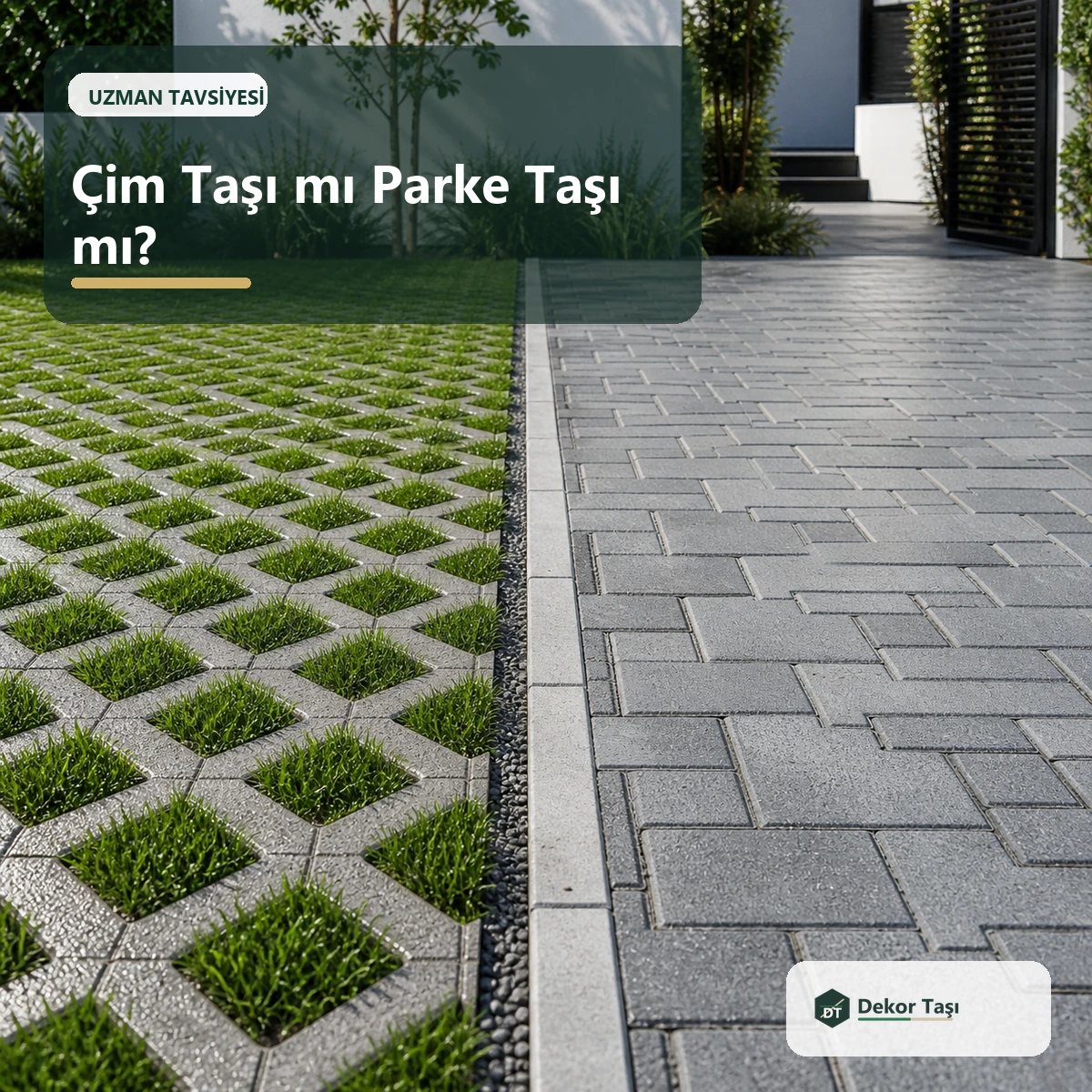 Ã‡im TaÅŸÄ± mÄ± Parke TaÅŸÄ± mÄ±? Hangisi Daha MantÄ±klÄ±?