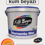 Filli Boya Momento Max Silikonlu İç Cephe Boyası 15L-SİLİNEBİLİR-MAT BOYA-YÜKSEK KAPATICILIK-KOKUSUZ