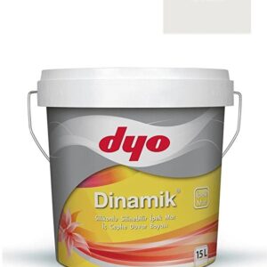 Dyo Dinamik Silikonlu Ipek Mat Silinebilir Iç Cephe Boyası 15 Lt [20kg] Yeni Beliz