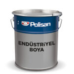 Polisan Endüstriyel Boya Siyah Ral 9005 15 Kg