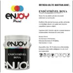 Elit grup kimya Enjoy Pas Üstü Endüstriyel Boya | Metal, Demir, Yüzeyler İçin Pürüzsüz Metal Boya 15 Kg