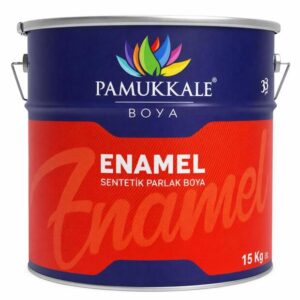 Pamukkale Enamel Sentetik Parlak Yağlı Boya 15 Kg 80 Gloss Ral 6037 Pure Green Saf Yeşil