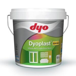 Dyo Plast Silikonlu Mat Iç Cephe Duvar Boyası 15 Lt (20kg)