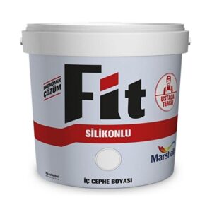 Marshall Fit 15 Lt. (20 Kg.) Silikonlu Iç Cephe Boyası - Yanık Portakal - şifon - gelin teli - kum beji