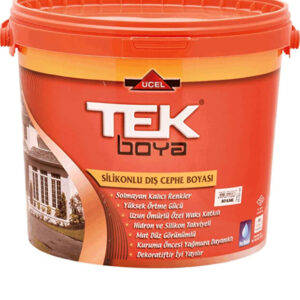TEK BOYA Tek Silikonlu Dış Cephe Boyası Beyaz 15 Lt 20 Kg