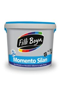Filli Boya Momento Silan Tam Silinebilir Ve Yıkanabilir Silikonlu Iç Cephe Boyası 15 lt 20 kg