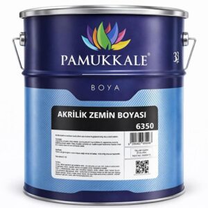 Pamukkale Akrilik Zemin Boyası 15 Kg Ral 5018 Turkuaz