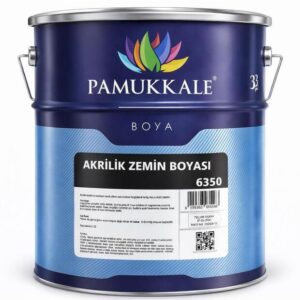 Pamukkale Akrilik Zemin Boyası 15 Kg Ral 7012 Bazalt Gri
