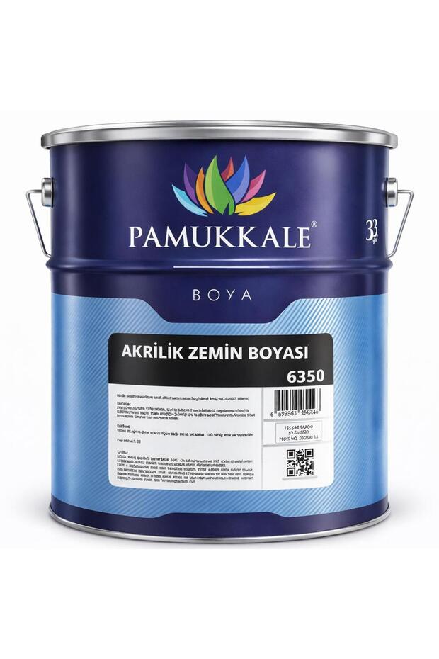 Pamukkale Akrilik Zemin Boyası 15 Kg Ral 7012 Bazalt Gri Pamukkale Akrilik Zemin Boyası 15 Kg Ral 7012 Bazalt Gri