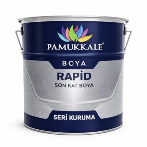 Pamukkale 1472 Rapid Endüstriyel Boya 30-40 Gloss 15 Kg Gri Ral 7038