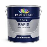 Pamukkale 1515 Rapid Endüstriyel Boya 5-15 Gloss 15 Kg Mat Siyah