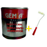 GEMSA BOYA Gemsa Fiore Rapid Hıght Gloss Endüstriyel Boya 15 Kg Metalik Gümüş Gri