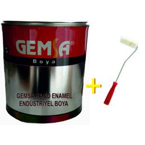 GEMSA BOYA Gemsa Rapid Enamel Endüstriyel Boya 15 kg Caterpillar Sarı