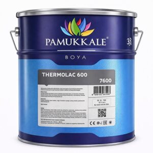 Pamukkale Thermolac 600 Derece Isıya Dayanıklı Boya 15 Kg Metalik Gri