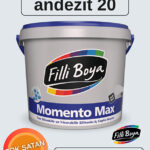 Filli Boya Momento Max Silikonlu İç Cephe Boyası 15L-SİLİNEBİLİR-MAT BOYA-YÜKSEK KAPATICILIK-KOKUSUZ