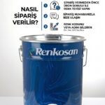 Renkosan Sentetik Yağlı Boya 15 KG - İstenilen Tüm Renkler/RAL Renkleri (Sipariş Öncesi Renk Teyidi Alınız)