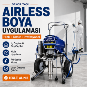 Airless Boya Uygulaması