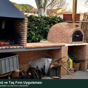 Bahçe barbekü ve taş fırın galeri görseli