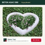 Beton Ağaç Dibi Modeli 36x34 cm