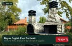 Beyaz Tuğlalı Fırın Barbekü - Görsel 2