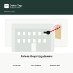 Airless Boya Uygulaması hizmet detay görseli