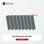Çatı Boyama Hizmeti - Dekor Taşı hizmet görseli