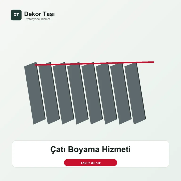 Çatı Boyama Hizmeti