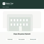 Depo Boyama Hizmeti hizmet detay görseli
