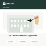 Dış Cephe Airless Boya Uygulaması hizmet detay görseli