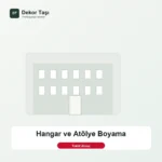 Hangar ve Atölye Boyama - Dekor Taşı hizmet görseli