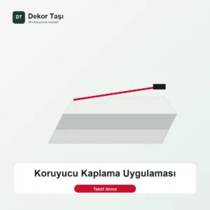 Koruyucu Kaplama Uygulaması - Dekor Taşı hizmet görseli