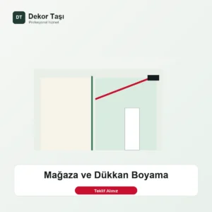 Mağaza ve Dükkan Boyama - Dekor Taşı hizmet görseli