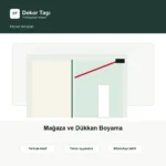 Mağaza ve Dükkan Boyama hizmet detay görseli