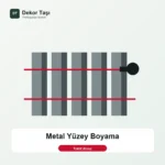 Metal Yüzey Boyama - Dekor Taşı hizmet görseli