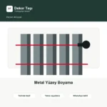 Metal Yüzey Boyama hizmet detay görseli