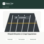 Otopark Boyama ve Çizgi Uygulaması hizmet detay görseli