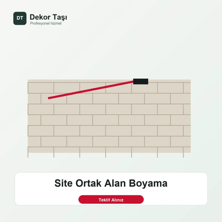 Site Ortak Alan Boyama